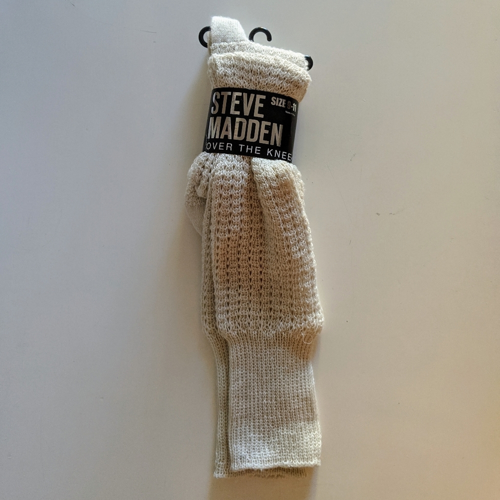 NWT Steve Madden Over The Knee Socks, Size 9-11